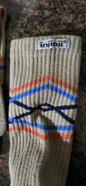 Injinji Run Lightweight Crew Toe Socks Lightweight Running & Walking Socks Small - Picture 6 of 9